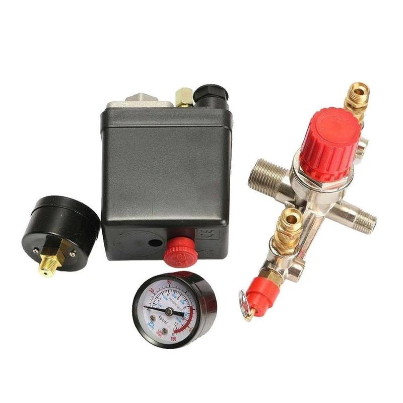 New Heavy Duty 90-120 PSI 240V Air Compressor Pressure Switch Control Valve | BIG W